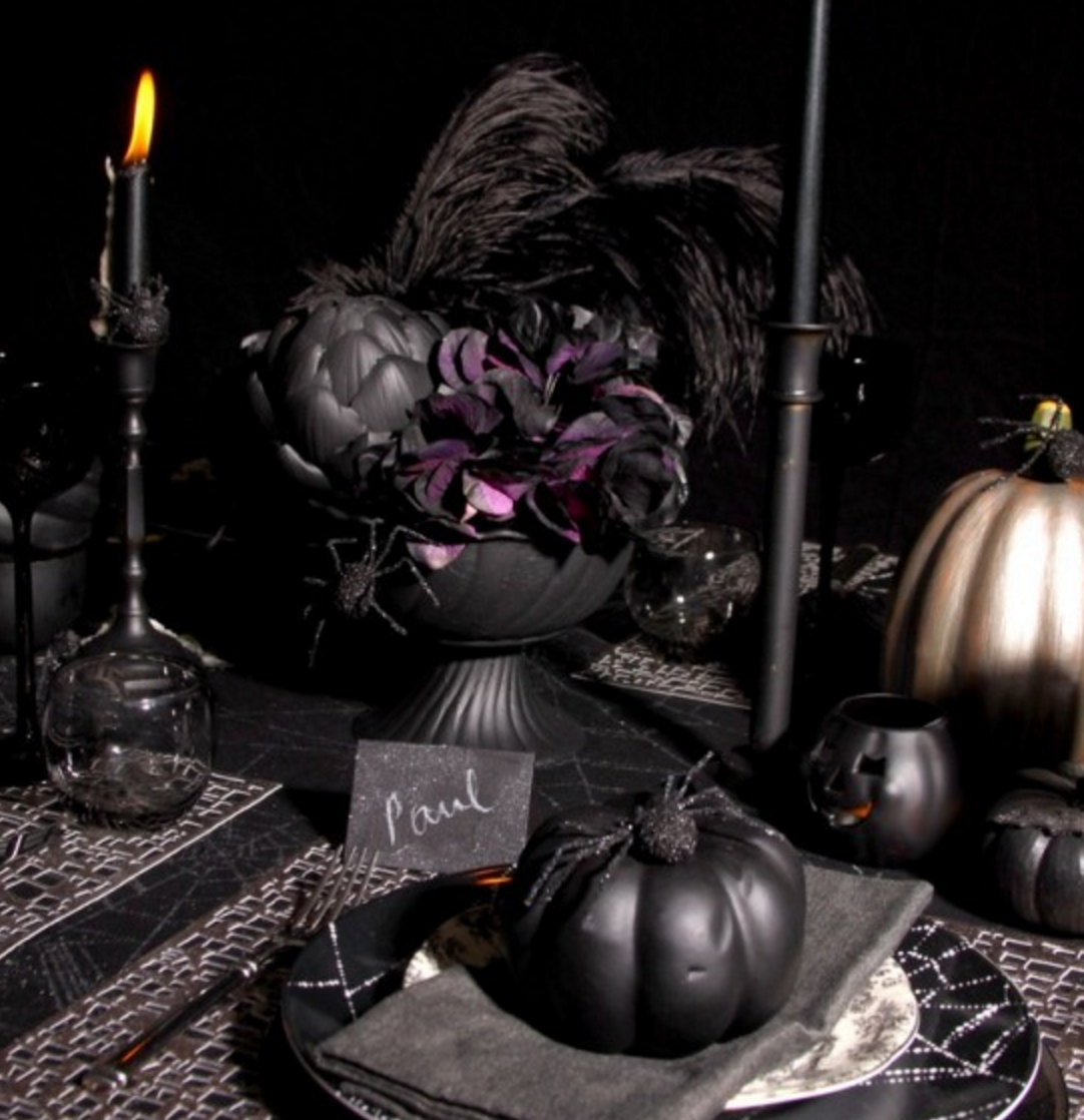 5 Luxe Halloween Decor Ideas - Debowsky Design Group