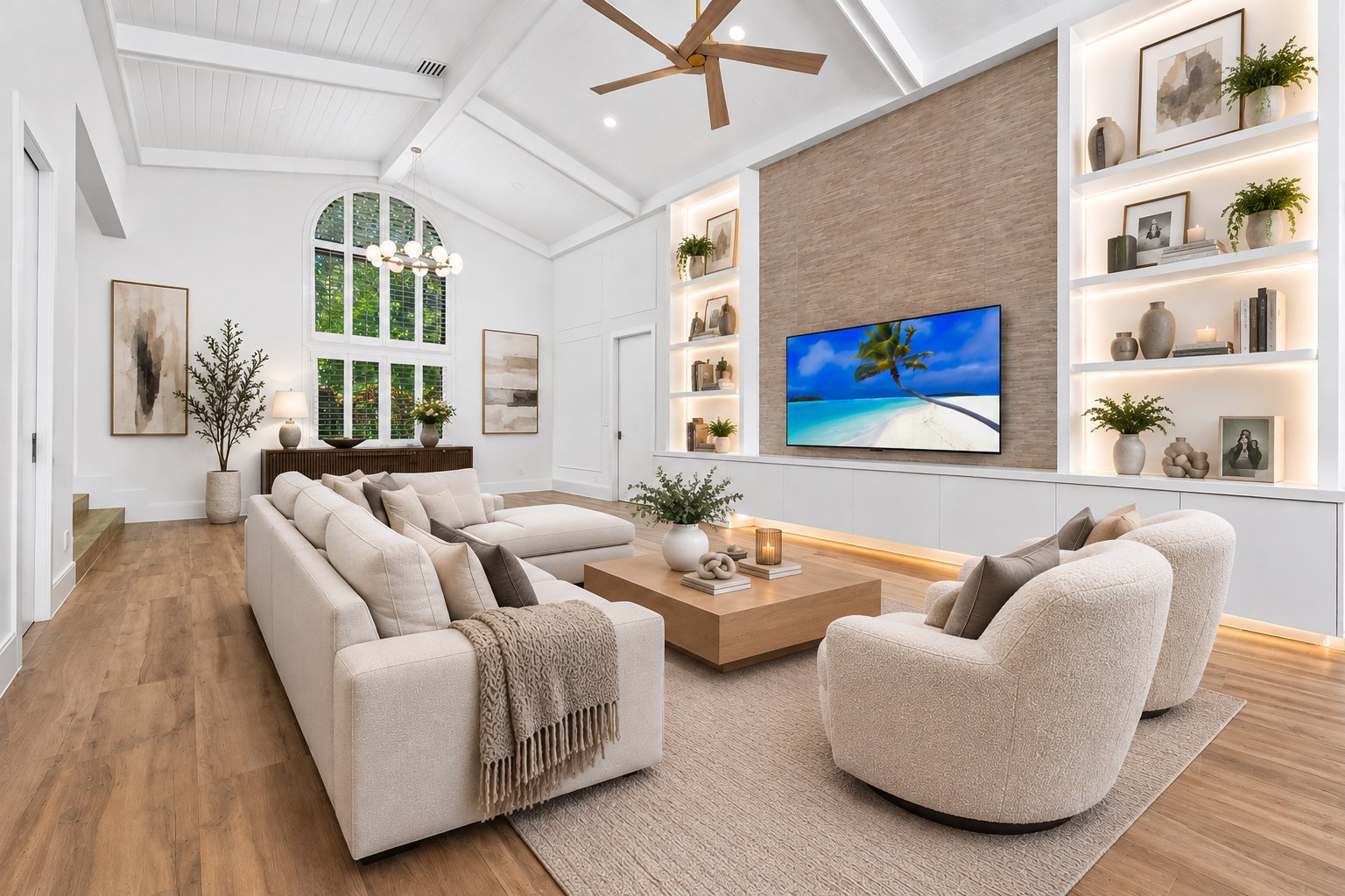 Raising the Roof, a Palmetto Bay interior renovation by Debowsky Design Group