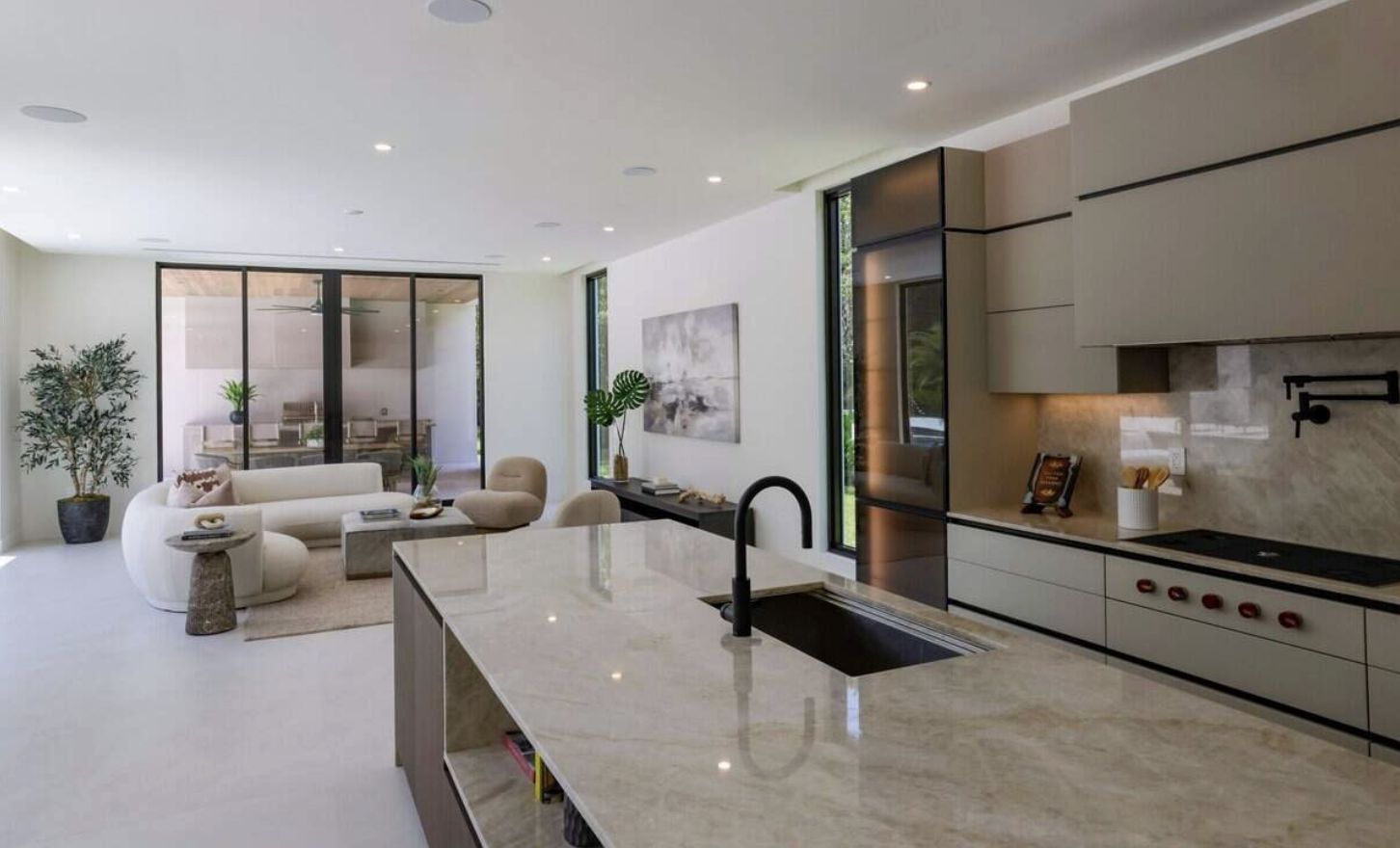 Fit for an MVP, Pinecrest interiors by Debowsky Design Group